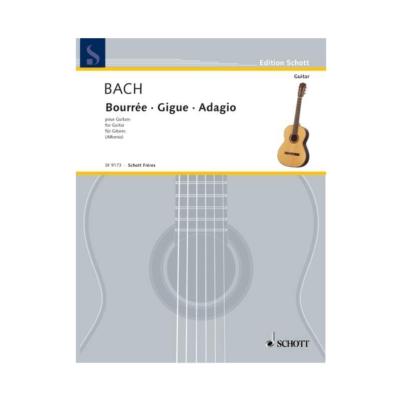 Bach, Johann Sebastian - Bouree A Major / Gigue A Minor / Adagio A Minor