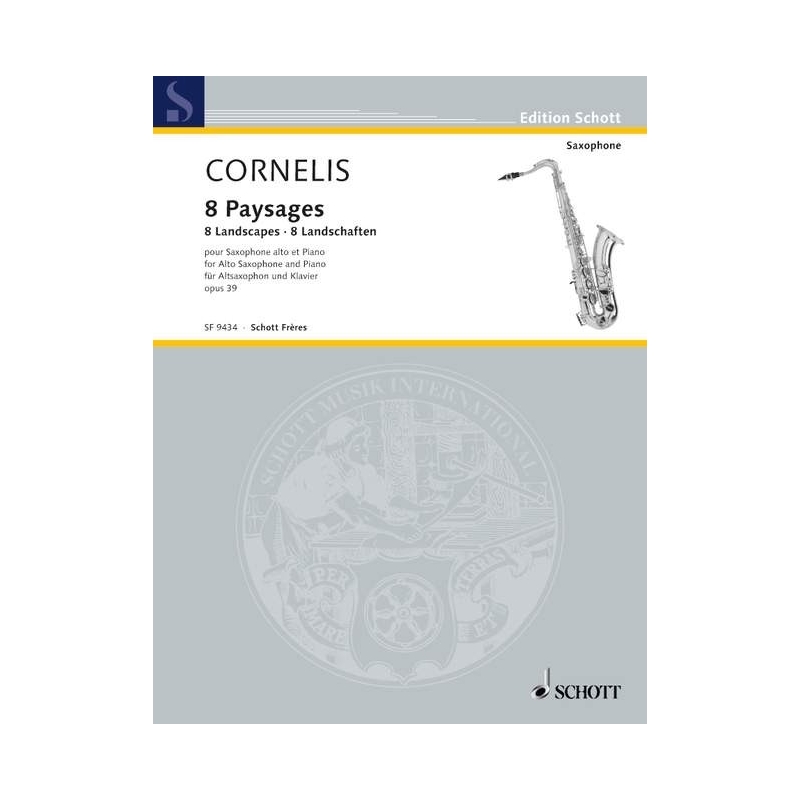 Cornelis, Roger - 8 Landscapes op. 39 