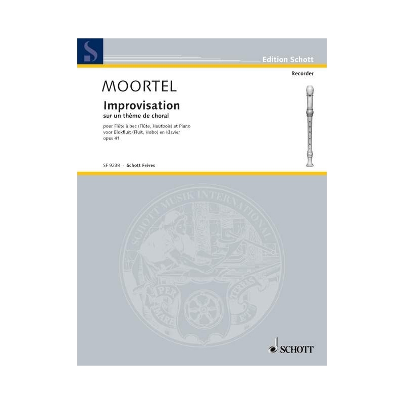 Moortel, Arie van de - Improvisation on a Choral Theme op. 41