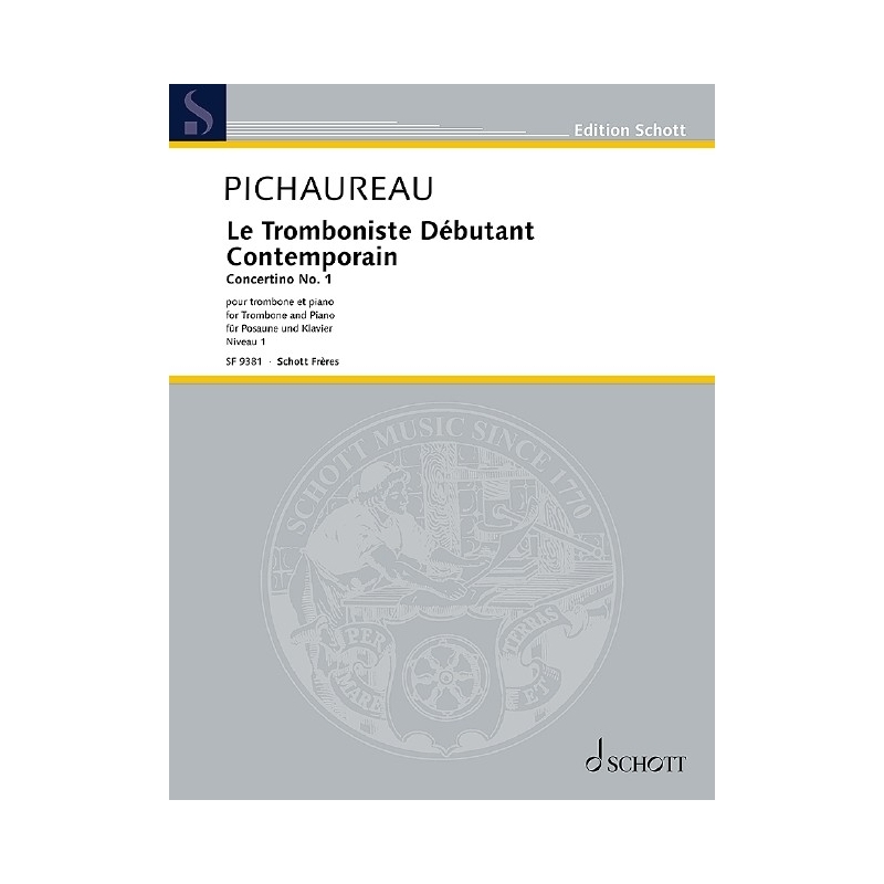 Pichaureau, Claude - Le Tromboniste Débutant Contemporain 