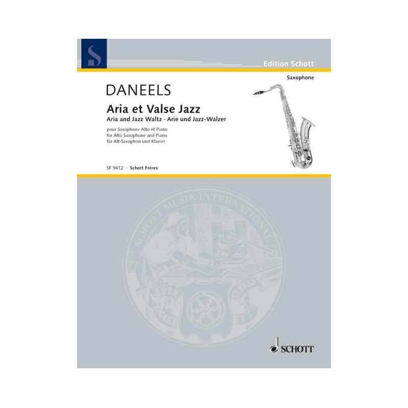 Daneels, Francois - Aria and Waltz Jazz 