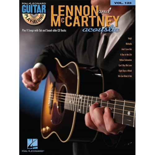 Guitar Play-Along: Lennon & McCartney Acoustic (Book/CD)