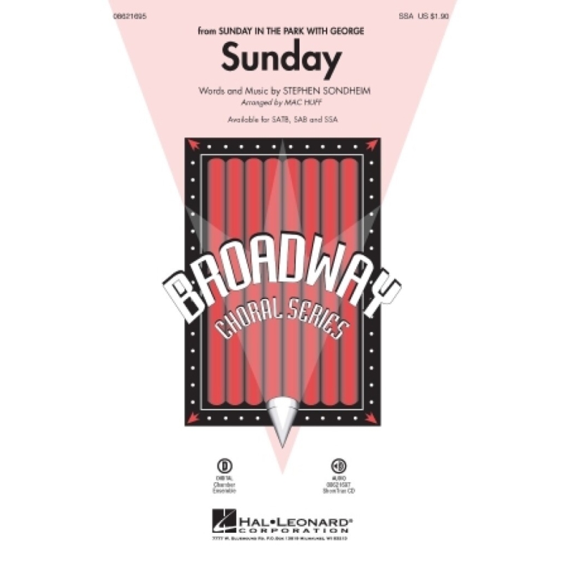 Stephen Sondheim: Sunday (Sunday In The Park With George) - SSA