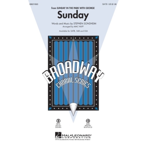 Stephen Sondheim: Sunday (Sunday In The Park With George) - SATB