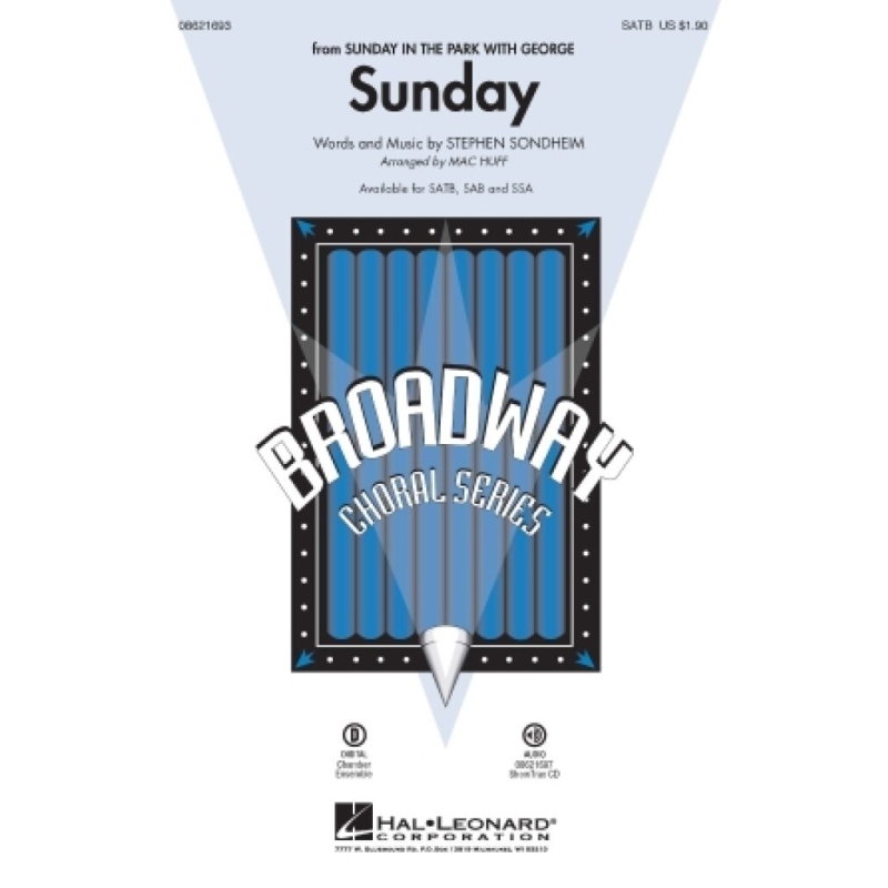 Stephen Sondheim: Sunday (Sunday In The Park With George) - SATB