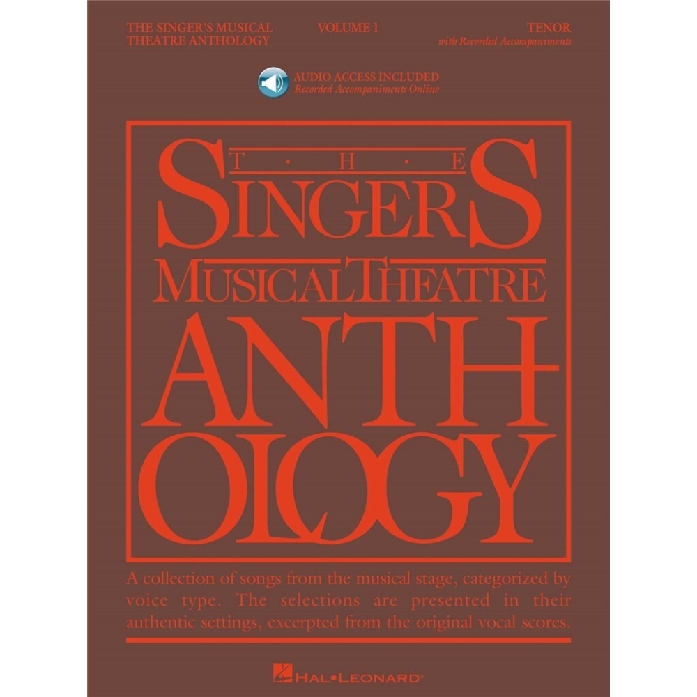 Singer's Musical Theatre Anthology – Volume 1 (Tenor) with audio