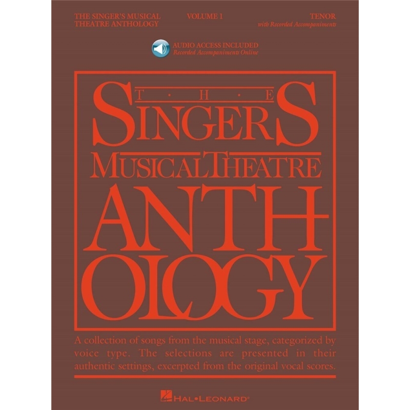 Singer's Musical Theatre Anthology – Volume 1 (Tenor) with audio