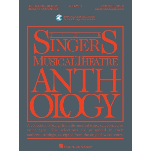 Singer's Musical Theatre Anthology – Volume 1 (Baritone/Bass) with audio