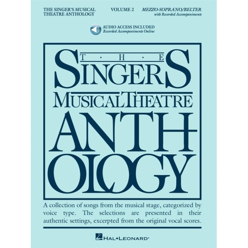 Singer's Musical Theatre Anthology – Volume 2 (Mezzo-Soprano/Belter) with audio