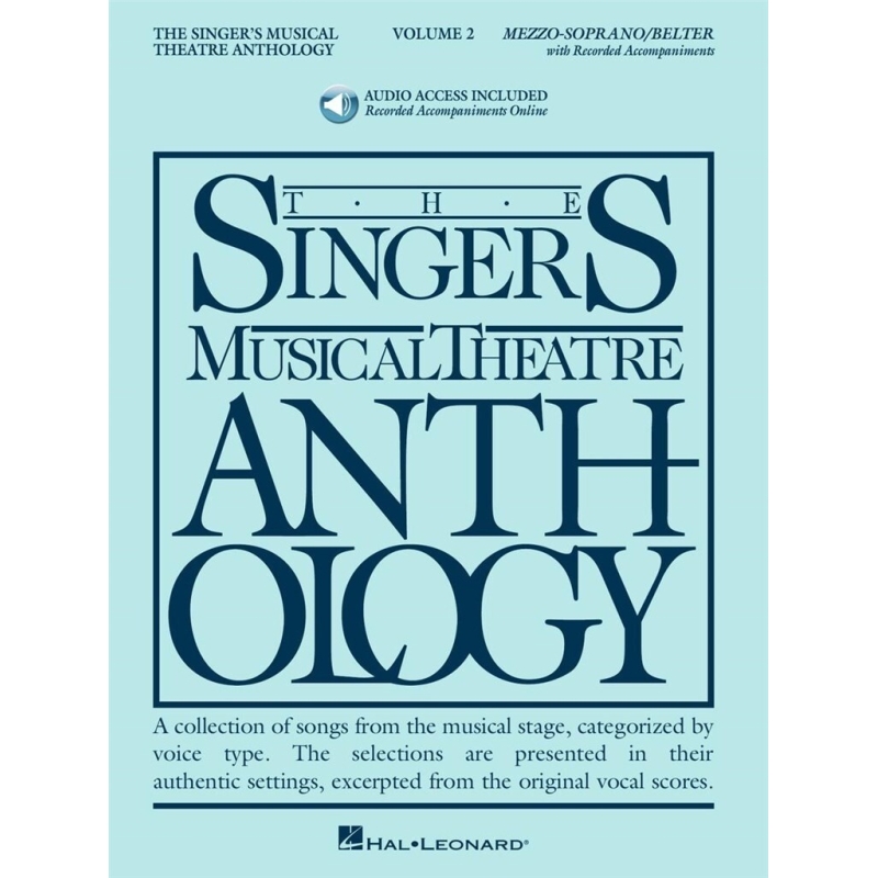 Singer's Musical Theatre Anthology – Volume 2 (Mezzo-Soprano/Belter) with audio