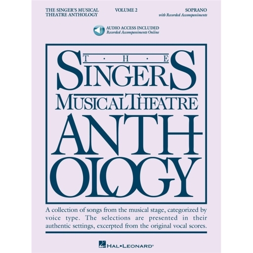 Singer's Musical Theatre Anthology – Volume 2 (Soprano) with audio