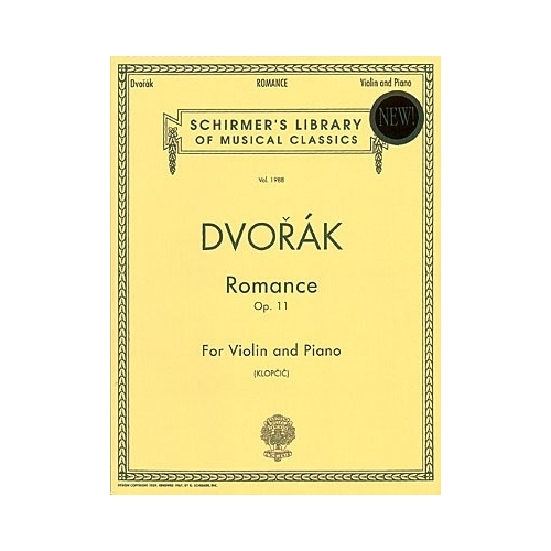 Dvořák, Antonín - Romance, Op. 11