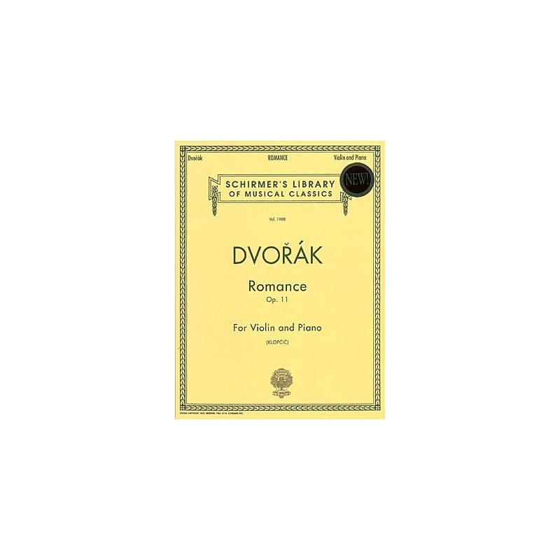 Dvořák, Antonín - Romance, Op. 11