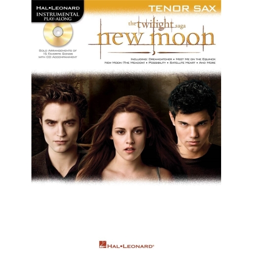 Hal Leonard Instrumental Play-Along: Twilight - New Moon (Tenor Saxophone)