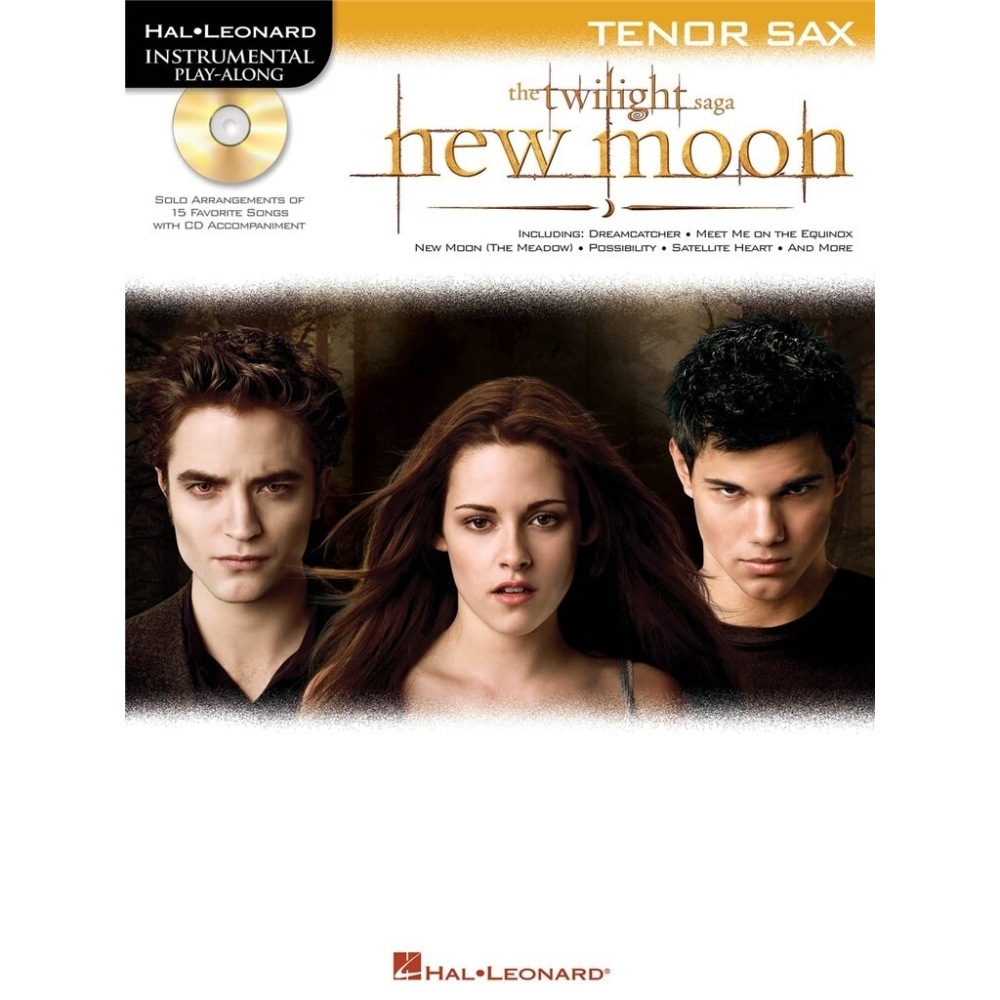 Hal Leonard Instrumental Play-Along: Twilight - New Moon (Tenor Saxophone)