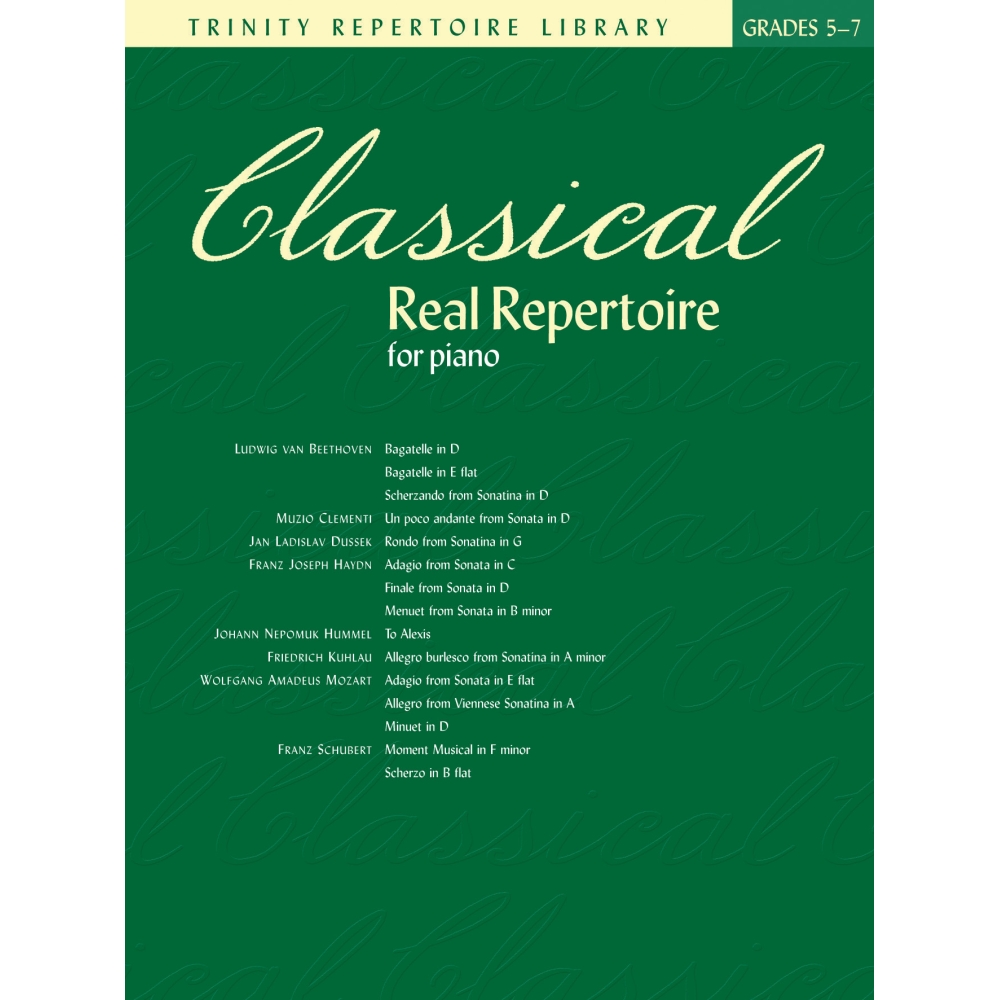 Trinity - Classical Real Repertoire (piano)