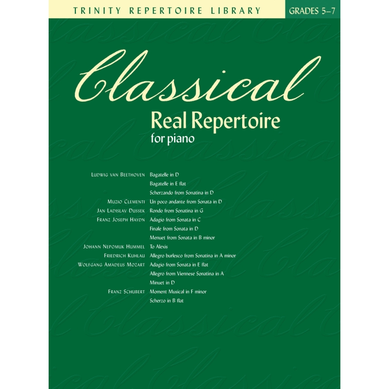 Trinity - Classical Real Repertoire (piano)