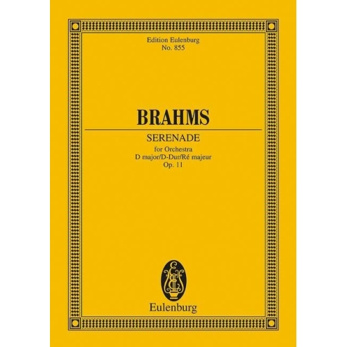 Brahms, Johannes - Serenade...