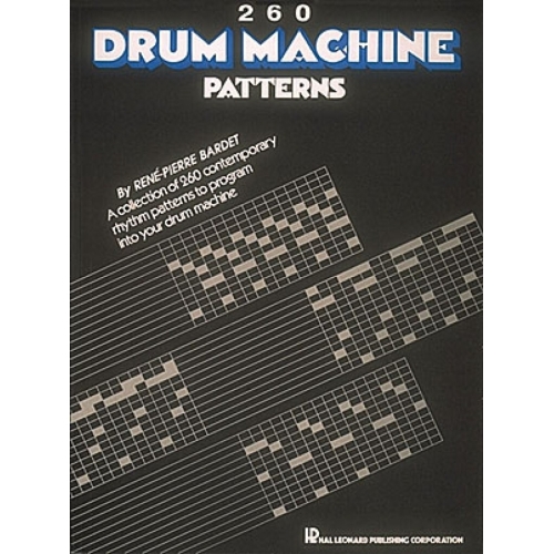 Bardet, Rene-Pierre - 260 Drum Machine Patterns
