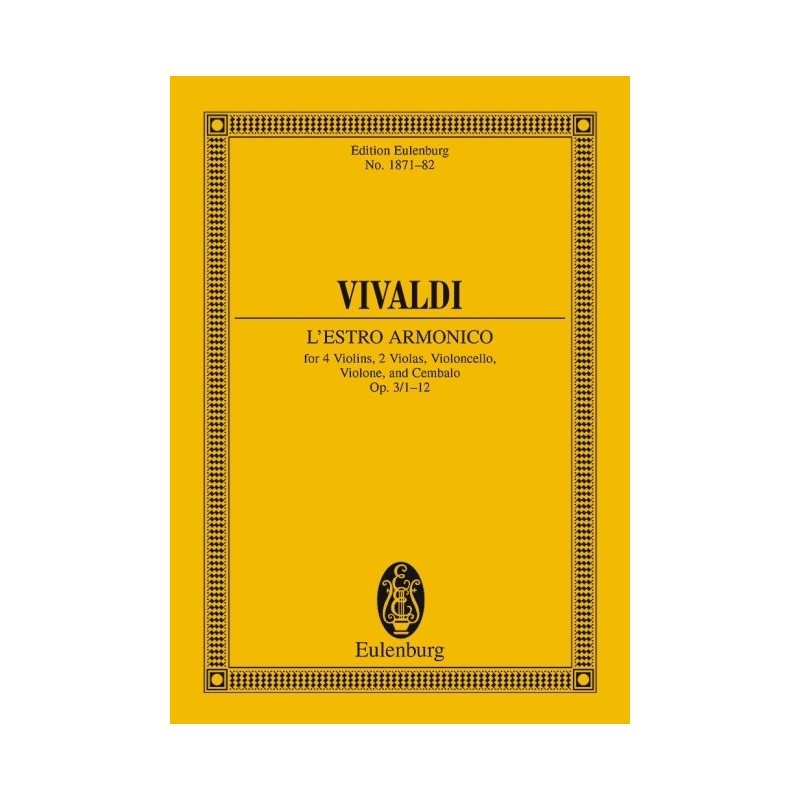 Vivaldi, Antonio - L'Estro Armonico op. 3/1-12