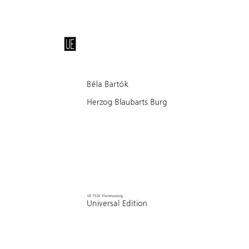 Bartók, Béla - Bluebeard's Castle op. 11