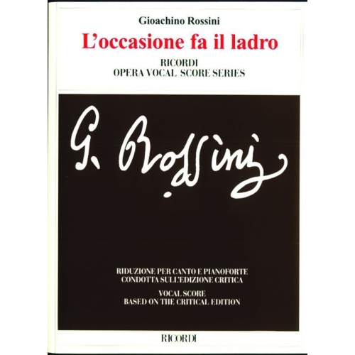 Rossini, Gioachino - L'occasione Fa Il Ladro