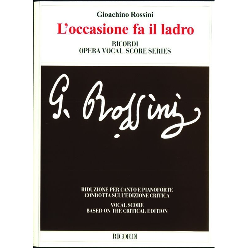 Rossini, Gioachino - L'occasione Fa Il Ladro