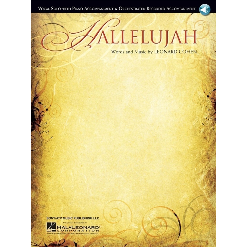 Cohen, Leonard - Hallelujah - Vocal Solo/Piano Accompaniment