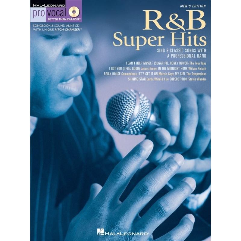 Pro Vocal Mens Edition Volume 6: R&B Super Hits