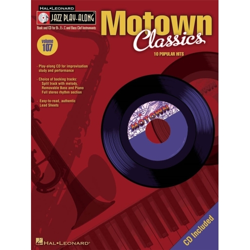 Jazz Play-Along Volume 107: Motown Classics