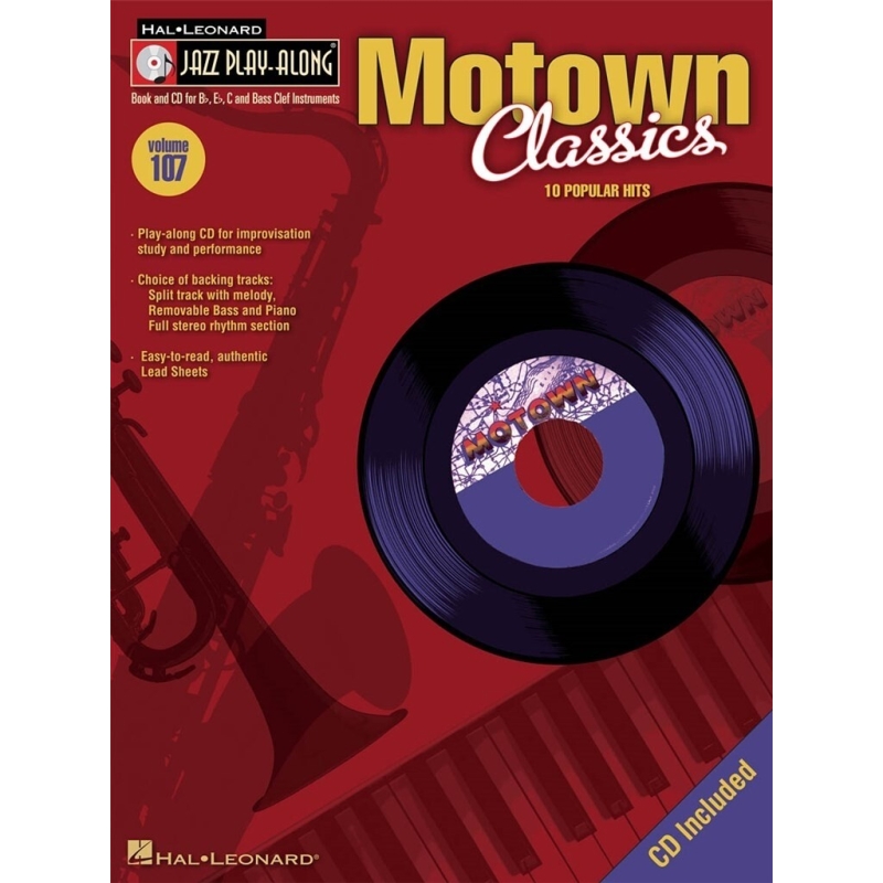 Jazz Play-Along Volume 107: Motown Classics