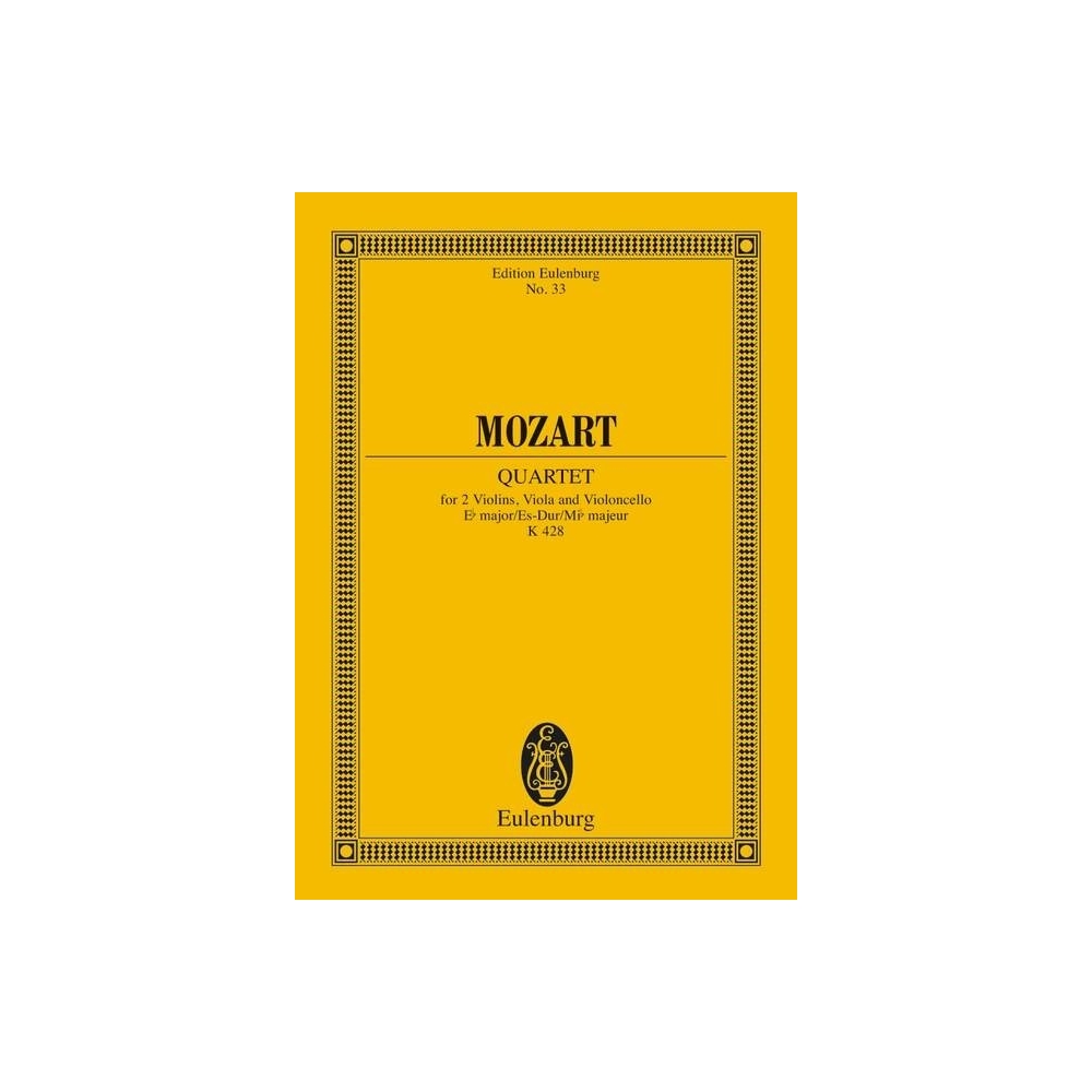 Mozart, Wolfgang Amadeus - String Quartet Eb major KV 428 