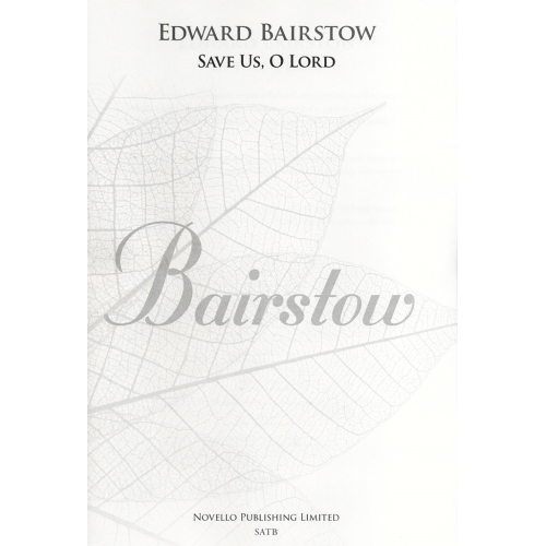 Bairstow, Edward C. - Save...