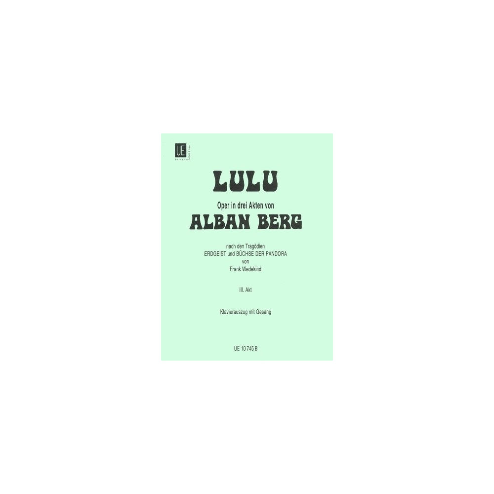 Berg, Alban - Lulu II/3.Akt