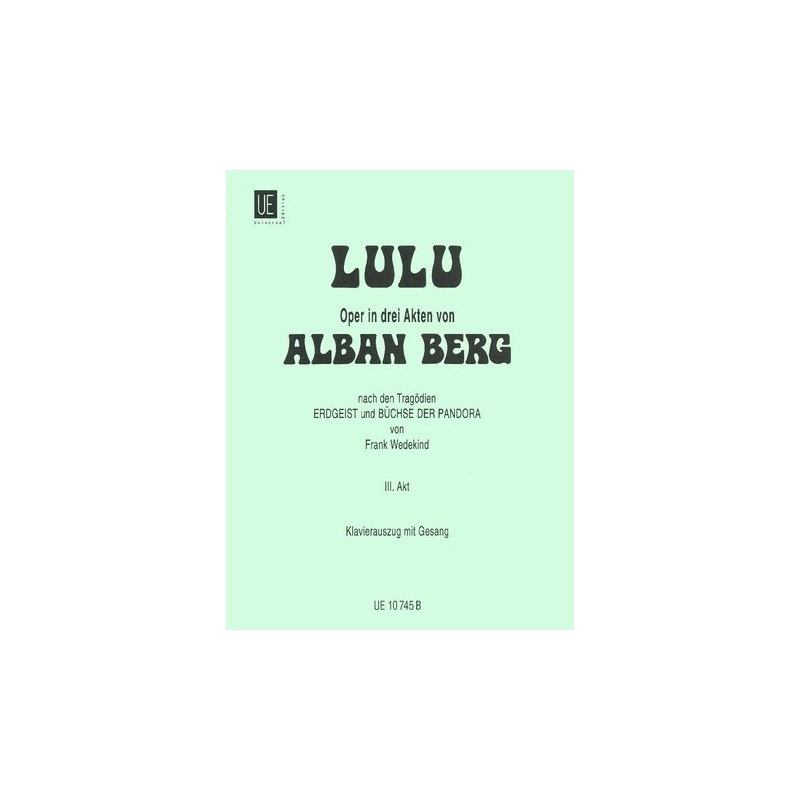 Berg, Alban - Lulu II/3.Akt