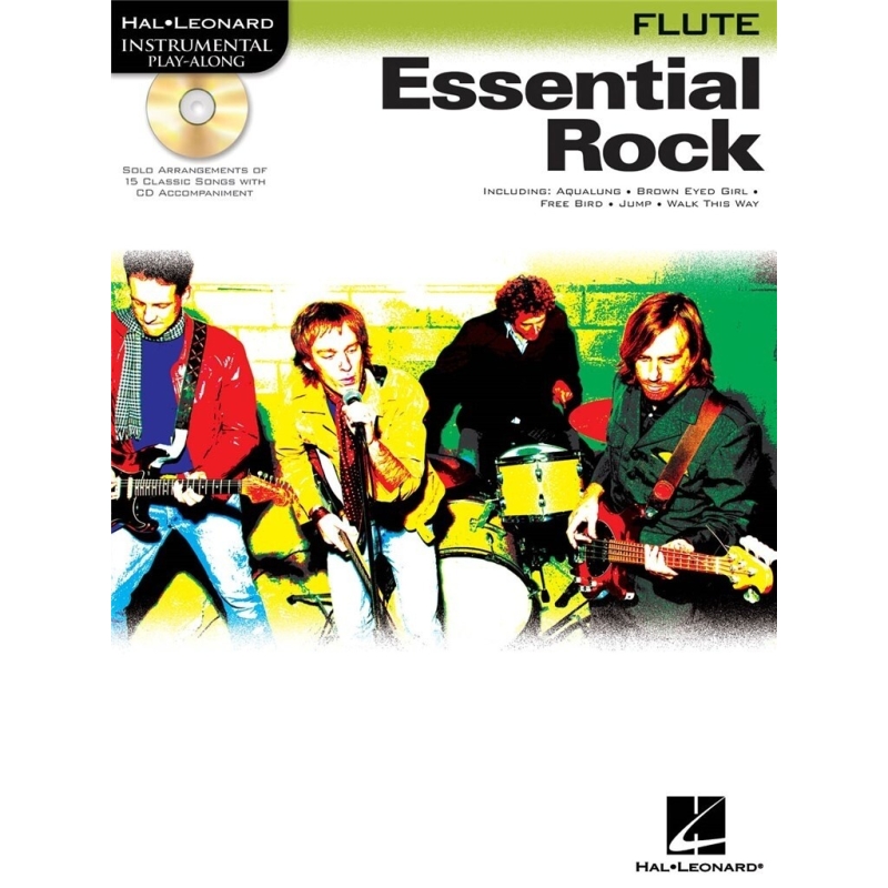 Instrumental Play-Along: Essential Rock (Flute)