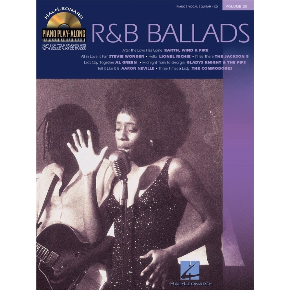 Piano Play-Along Volume 20: R&B Ballads
