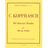 Kopprasch, C - 60 Selected Studies for B flat Tuba