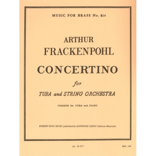 Frackenpohl, Arthur - Concertino for Tuba