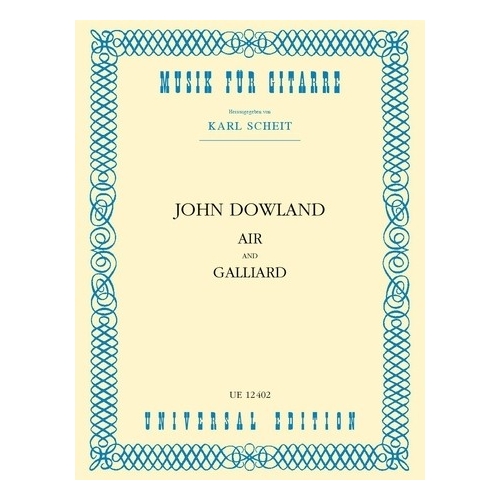 Dowland, John - Air and Galliard