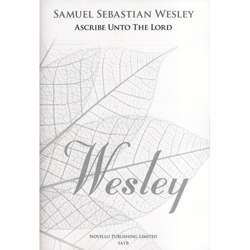 Wesley, Samuel - Ascribe...