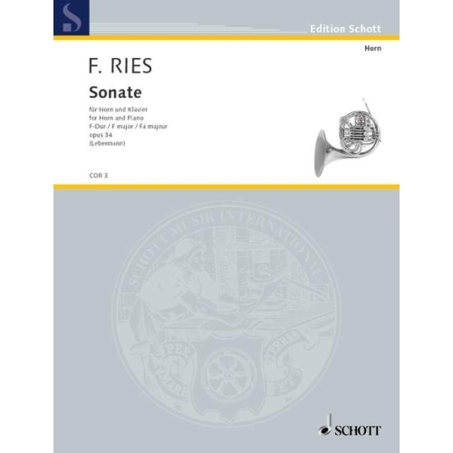 Ries, Ferdinand - Sonata in...