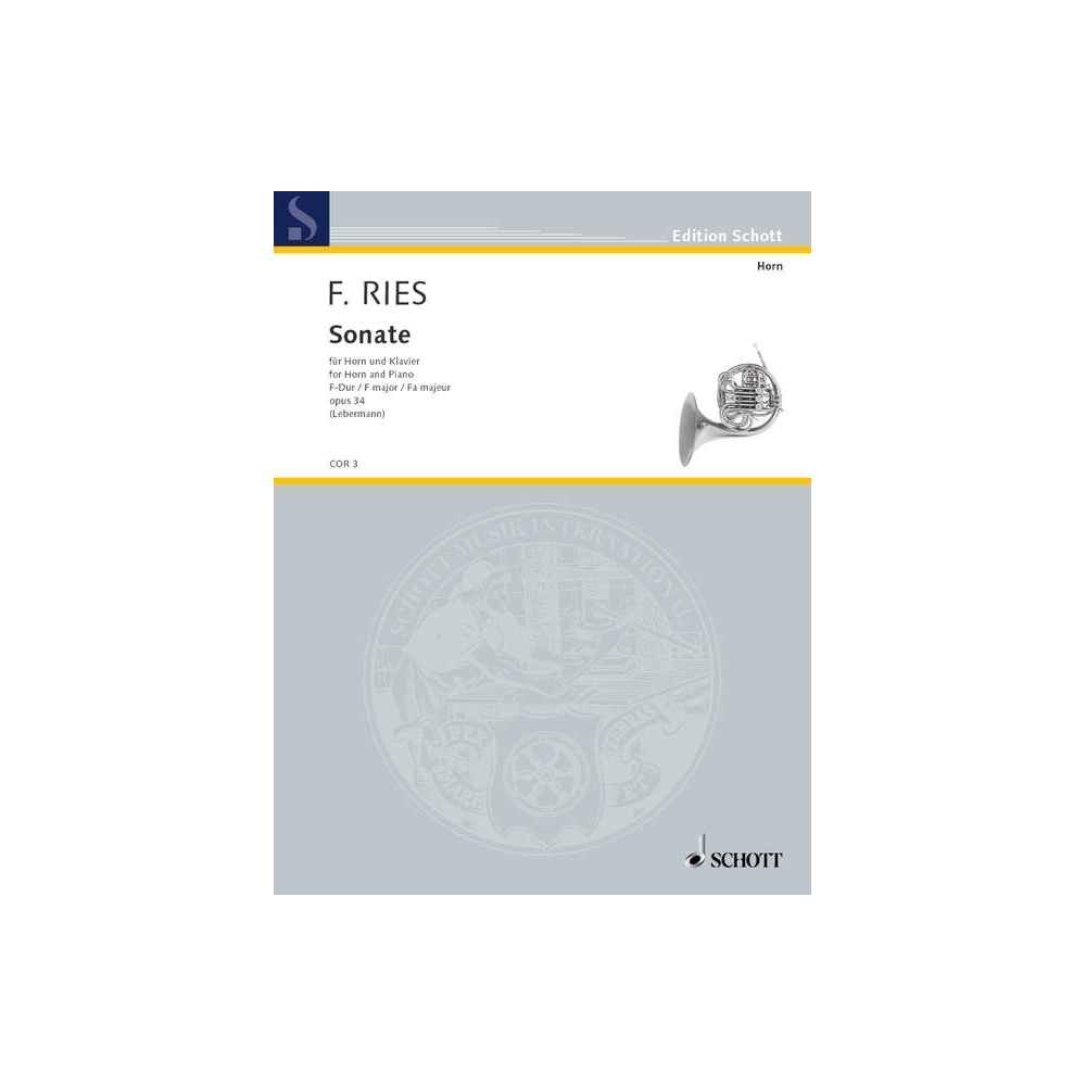 Ries, Ferdinand - Sonata in F major op. 34 