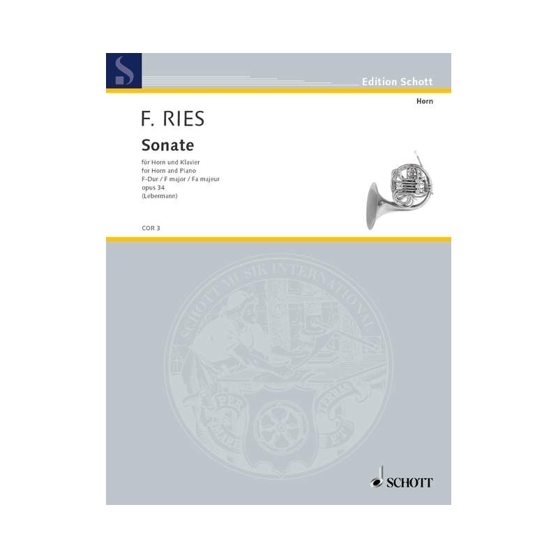 Ries, Ferdinand - Sonata in F major op. 34