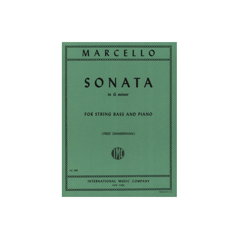 Marcello, Benedetto - Sonata in G minor for Double Bass