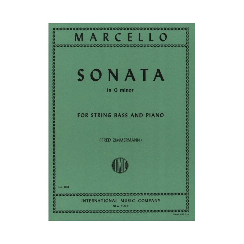 Marcello, Benedetto - Sonata in G minor