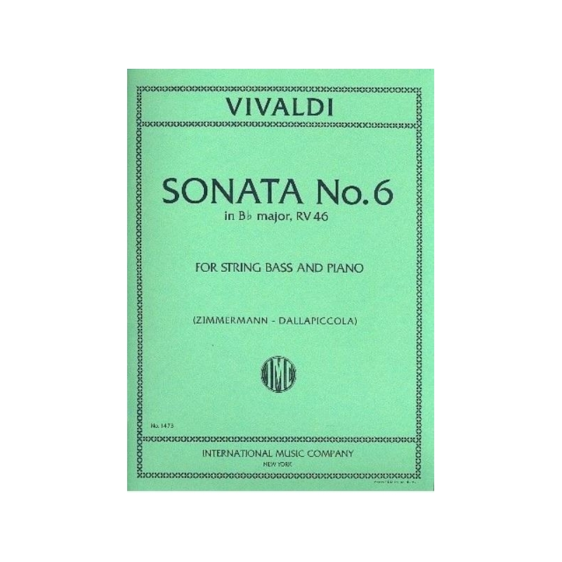 Vivaldi, Antonio - Sonata No. 6 RV 46 
