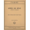Fauré, Gabriel - Après un rêve for Double Bass and Piano
