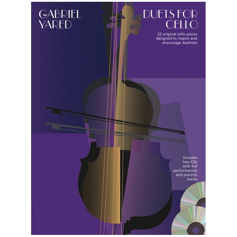 Yared, Gabriel - Duets For Cello (Book/2 CDs)