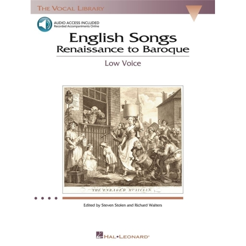English Songs: Renaissance To Baroque - Low Voice